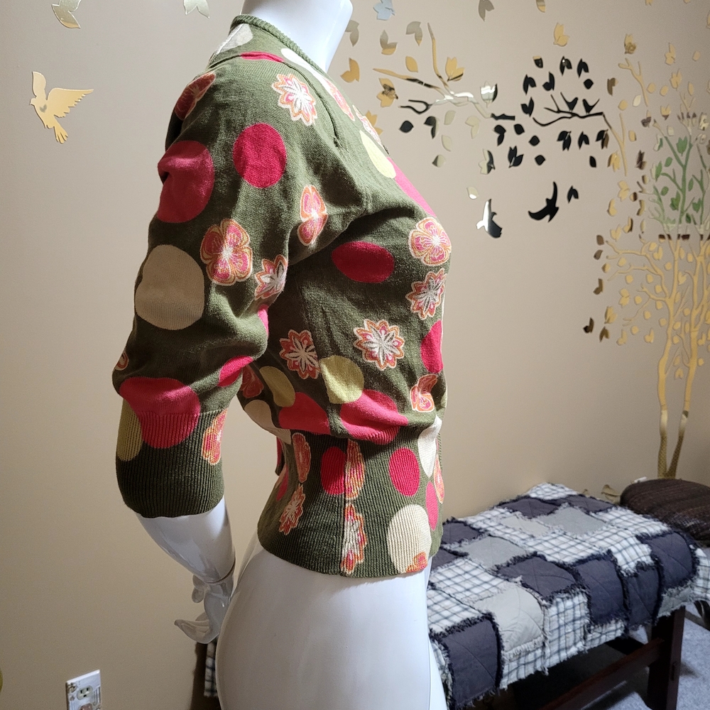 Floral Patterned Cardigan - Picture 6 of 10